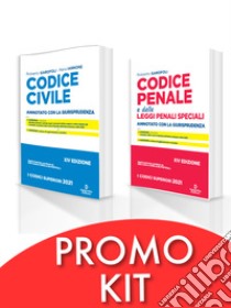 Kit Codici Esame Avvocato 2021: Codice civile-Codice di procedura penale e leggi speciali. Annotato con la giurisprudenza. Nuova ediz. libro di De Gioia Valerio