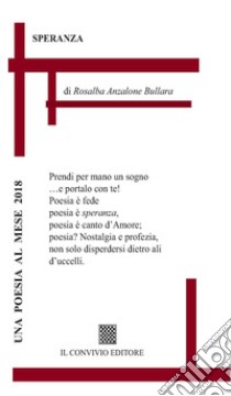 Speranza libro di Anzalone Bullara Rosalba