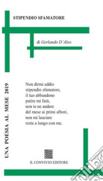 Stipendio sfamatore libro di D'Aleo Gerlando