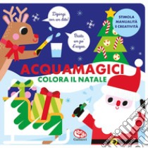 Colora il Natale. Acquamagici. Ediz. a colori libro di Garrido Amador Laura