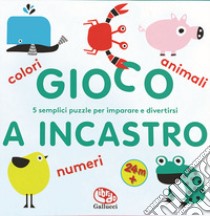 Colori numeri e animali. Gioco a incastro. Ediz. illustrata. Con Gioco libro