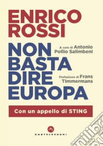 Non basta dire Europa libro di Rossi Enrico; Pollio Salimbeni A. (cur.)