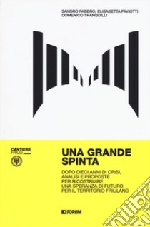 Una grande spinta. Dopo dieci anni di crisi, analisi e proposte per ricostruire una speranza di futuro per il territorio friulano libro di Fabbro Sandro; Paviotti Elisabetta; Tranquilli Domenico