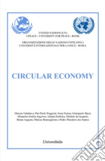 Circular economy libro di Franza Enea