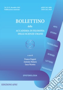 Bollettino della Accademia di filosofia delle scienze umane (2019). Ediz. per la scuola. Vol. 2/2 libro di Eugeni F. (cur.); Maturo A. (cur.); Nicotra L. (cur.)