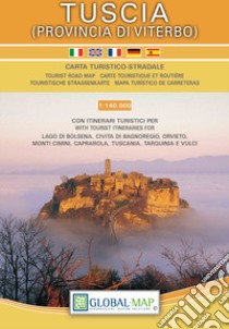 Tuscia. Carta turistico-stradale 1:140.000 libro