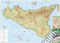 Sicilia. Carta stradale della regione 1:325.000 (cm 96x69) libro