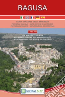 Ragusa. Carta stradale della provincia 1:150.000 libro