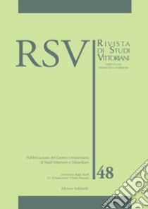 RSV. Rivista di studi vittoriani. Vol. 48 libro di Marroni F. (cur.)