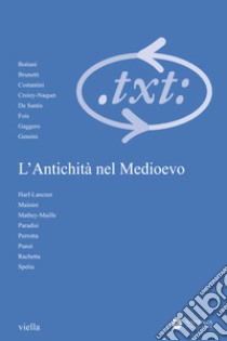 Critica del testo (2019). Vol. 3: L' antichità nel medioevo libro