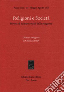 Chinese Religions in China and Italy libro di Cao N. (cur.); Giordan G. (cur.); Pace E. (cur.)