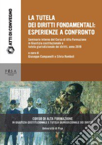 Tutela dei diritti fondamentali: esperienze a confronto. Seminario interno del Corso di Alta Formazione in Giustizia costituzionale e tutela giurisdizionale dei diritti, anno 2019 libro di Campanelli G. (cur.); Romboli S. (cur.)