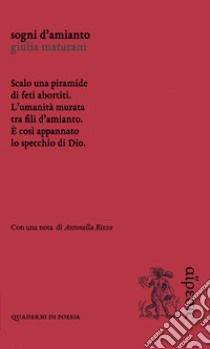 Sogni d'amianto libro di Maturani Giulia