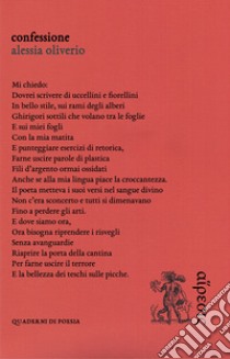 Confessione libro di Oliverio Alessia