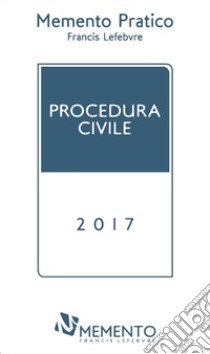 Procedura civile 2017 libro