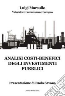 Analisi costi-benefici degli investimenti pubblici libro di Marsullo Luigi