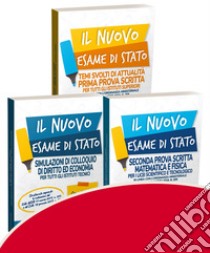 Kit 4: 50 temi svolti-Seconda prova scritta Liceo scientifico e tecnologico-Colloquio di diritto ed economia per istituti tecnici libro