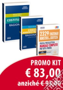 Kit 2329 funzionari Ministero della Giustizia. Prova preselettiva. Manuale completo per tutti i profili-Costituzione ragionata-Codice amministrativo ragionato. Con espansione online libro di Celotto Alfonso; Saltari Lorenzo; Garofoli Roberto