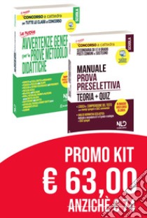 Concorso Scuola 2020 kit: le avvertenze generali per tutte le classi di concorso-Concorso ordinario scuola secondaria di I e II grado su posto comune e di sostegno. Manuale prova preselettiva. Teoria + quiz libro di Barca Alessandro; Tripaldi Mariella; Corbetta Federica Gaia