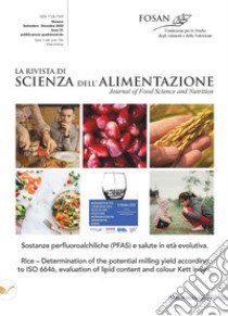 La rivista di scienza dell'alimentazione (2022). Vol. 3 libro di Paganini L. (cur.)