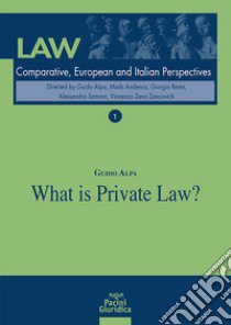 What is private law? libro di Alpa