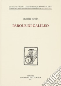 Parole di Galileo libro di Patota Giuseppe