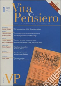 Vita e pensiero (2014). Vol. 1 libro