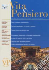 Vita e pensiero (2018). Vol. 5 libro