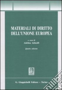 Materiali di diritto dell'Unione Europea libro