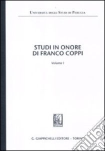 Scritti in onore di Franco Coppi libro