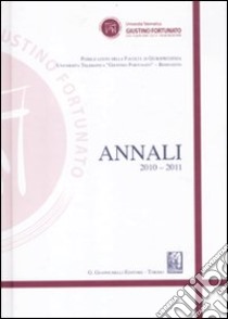 Annali (2010-2011) libro