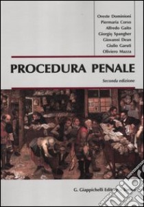 Procedura penale libro