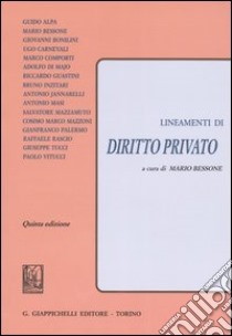 Lineamenti di diritto privato libro