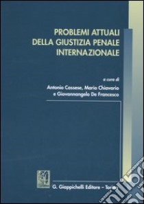 Problemi attuali della giustizia penale internazionale libro