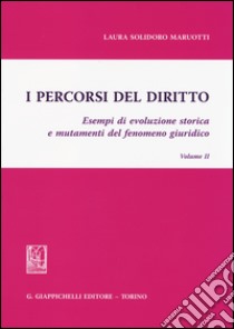 I percorsi del diritto. Esempi di evoluzione storica e mutamenti del fenomeno giuridico. Vol. 2 libro di Solidoro Maruotti Laura