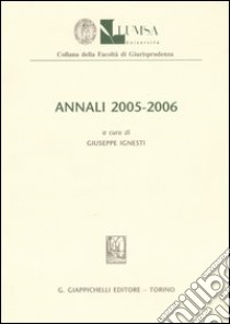 Annali (2005-2006) libro