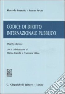 Codice di diritto internazionale pubblico libro