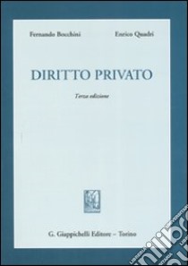 Diritto privato libro di Bocchini Fernando - Quadri Enrico