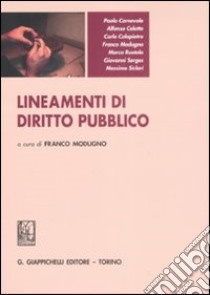 Lineamenti di diritto pubblico libro di Modugno F. (cur.)