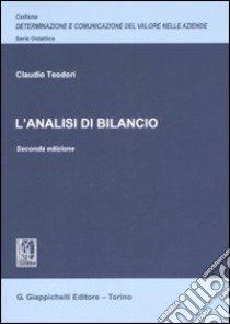 L'analisi di bilancio libro di Teodori Claudio