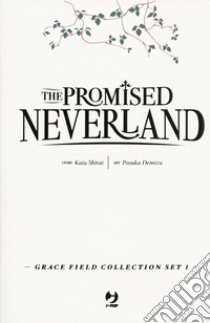 The promised Neverland. Grace field collection set. Con 3 cartoline. Vol. 1 libro di Shirai Kaiu; Demizu Posuka; Nanao