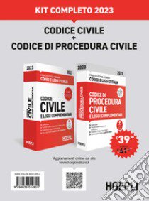 Kit completo Codice civile e Codice di procedura civile 2023 libro di Franchi Luigi; Feroci Virgilio; Ferrari Santo