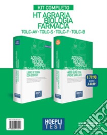 Hoepli test. Agraria, Biologia, Farmacia TOLC-AV, TOLC-S, TOLC-F, TOLC-B. Kit completo libro