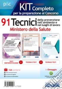 Kit 91 tecnici prevenzione ministero salute libro di Di Placido Alfredo Gabriele