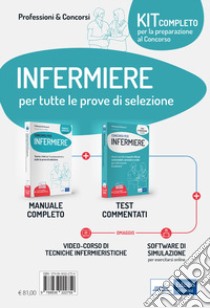 Kit completo per concorsi per infermiere. Manuale completo per tutte le fasi di selezione-Test e procedure per prove scritte e pratiche. Con aggiornamento online. Con software di simulazione libro di Caruso Rosario; Guerriero Guglielmo; Pittella Francesco; Alvaro R. (cur.)