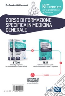 Kit di Medicina generale. Concorso per specializzazioni mediche (SSM) e Corso di formazione specifica in Medicina generale (MMG). Con software di simulazione libro di Frusone Federico; Puliani Giulia