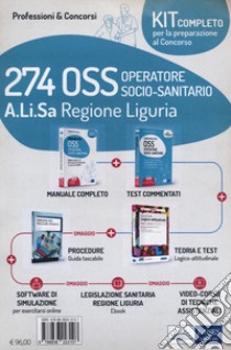 Kit concorso 274 OSS Alisa Liguria. Con e-book. Con software di simulazione. Con videocorso libro di Carboni Luigia; Locci Antonella; Malatesta Anna