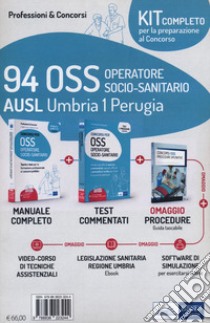 Kit concorso 94 OSS AUSL Umbria 1 Perugia. Con software di simulazione libro di Carboni Luigia; Locci Antonella; Malatesta Anna