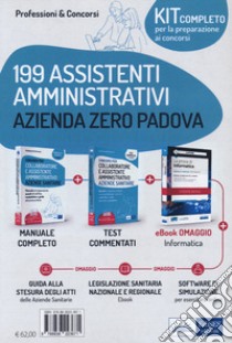 Concorso 199 assistenti amministrativi (Cat. C) Azienda Zero Regione Veneto. Kit completo libro di Cervella Ivano; Foglietta F. (cur.)