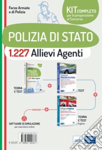 Kit concorso 1.227 allievi agenti Polizia di Stato. Con software di simulazione libro di Nissolino P. (cur.)